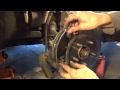 How to change the disc brakes on a GM car.