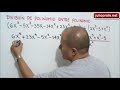 División de polinomio entre polinomio-Division of a polinomial by a polinomial