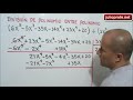 División de polinomio entre polinomio-Division of a polinomial by a polinomial