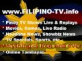 PINOY SHOWS ONLINE FULL TV EPISODES AND FREE MOVIES