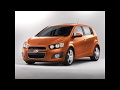 The new 2012 Chevrolet Sonic (Hatchback and Sedan)