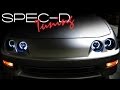 SPECDTUNING INSTALLATION VIDEO: 1994-2001 ACURA INTEGRA HALO PROJECTOR HEAD LIGHTS