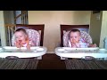 11 Month Old Twins Dancing to Daddy's Guitar