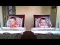 11 Month Old Twins Dancing to Daddy's Guitar
