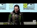 Tom Hiddleston as LOKI at Comic-Con 2013 (Official-HD)