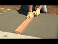 How to Pour Concrete