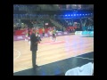 The International Jump Rope Team performing at the Olympic Basketball Arena