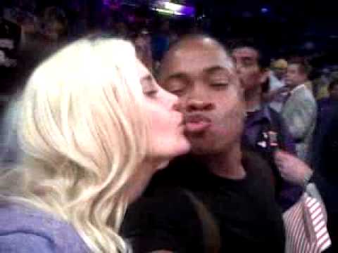 Karissa Shannon and Sam Jones III at the Hollywood Palladium July 2010 