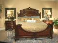 Solid Wood Chestnut Finish Bedroom Set, 'Repertoire' Collection By Fairmont Designs