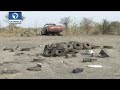 Condoms, Syringes, Test Tubes, Hand Gloves Litter Boko Haram Camp