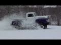 1948 Ford F1 4x4 Playing in the Snow