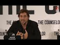 Counselor | Javier Bardem & Sir Ridley Scott press conference (2013)