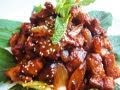 Korean spicy stir-fried pork