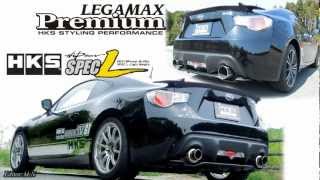 Amazon | HKS 自動車用スポーツマフラー リーガマックススポーツ トヨタ 86 スバル BRZ ZN6 ZC6 32018-AT041  車検対応 吸排気系パーツ | マフラー | 車＆バイク
