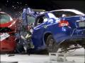 Toyota Camry vs Toyota Yaris - Crash test compatibilità IIHS, Sicurauto.it