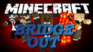 Minecraft Bridge Out Battle (BOB) Minigame w/ SkyDoesMinecraft, TBNRFrags, GoldSolace and Brayden #3