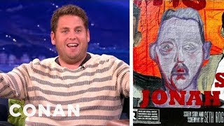 Jonah Hill Is Weirded Out By James Franco's Mural