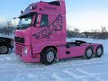 Pink Volvo FH16