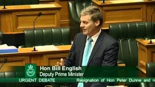 Urgent Debate - Resignation of Hon Peter Dunne and the Kitteridge Report - Part 2