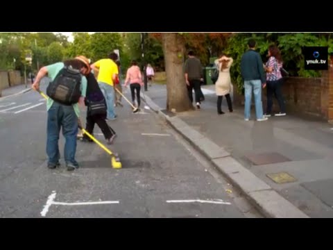 sweeping up riots in Ealing