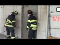 Firefighter Forcible Entry: Pulling Hinges from a Metal Door and Jamb