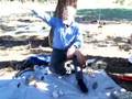 Dr. Bruce Bradley flintknapping demonstration 1 - YouTube