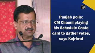 Video - पंजाब चुनाव: CM Channi वोट बटोरने के लिए खेल रहे Schedule Caste का कार्ड - Kejriwal