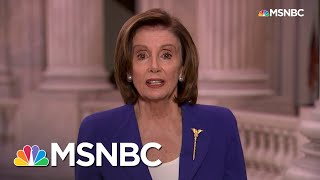 Pelosi Vows Oversight Of Relief Funds, Contradicting Trump | Rachel Maddow | MSNBC