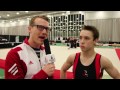 Kyle Shewfelt interview with 2013 Canadian gymnastics Tyro champion Sam Zakutney