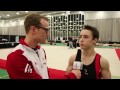 Kyle Shewfelt interview with 2013 Canadian gymnastics Tyro champion Sam Zakutney