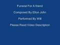 Funeral For A Friend - Elton John