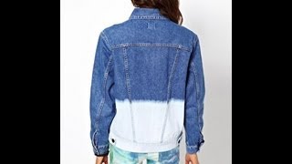 D.I.Y- Destiñe tu tejana (Ombre denim jacket)