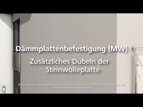 Fassadendämmung steinwolle verarbeitung
