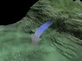 Animazione digitale della frana del monte Toc - Vajont