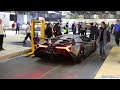Lamborghini Veneno on the road - Start Up & Sound !