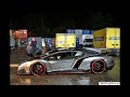 Lamborghini Veneno on the road - Start Up & Sound !