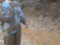 Two girls mud fighting part 2