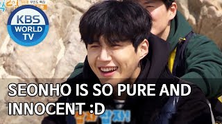 Seonho is so pure and innocent :D [2 Days &amp; 1 Night Season 4/ENG/2020.03.22]