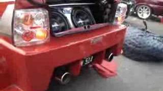 Fiat Uno Subwoofer