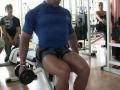 Francis Benfatto and Luigi di Carlo Training at Nubret GYM (Torino-Italy 2009)- PART 2