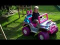 Fisher Price Barbie Jeep 12V Ride-on Electric Car for sale on e-bay