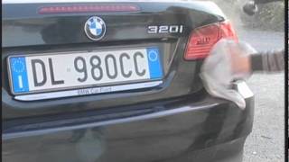Мойка паром автомобиля BMW парогенератором Bieffe Ecowash