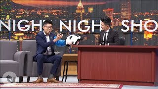 博恩夜夜秀】鮮乳坊的阿嘉封博恩為今晚最大奶頭? 博恩夜夜秀】鮮乳坊的阿嘉封博恩為今晚最大奶頭?