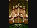 Ernst Walstra bespeelt het hinsz orgel in de martinikerk te Bolsward