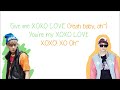 EXO-M XOXO (Color Coded Chinese/PinYin/Eng Lyrics)