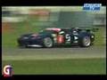 Overtaking Ford GT vs Ferrari F430 British GT Snetterton