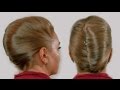 Женская Прическа Ракушка Своими Руками Видео 2013 года French twist hairstyle tutorial