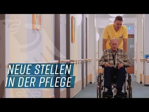 Neue Stellen in der Altenpflege