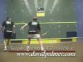 David Palmer crosscourt volley drop drill