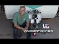 How to install a Fastway Flip Jack Foot on a Trailer